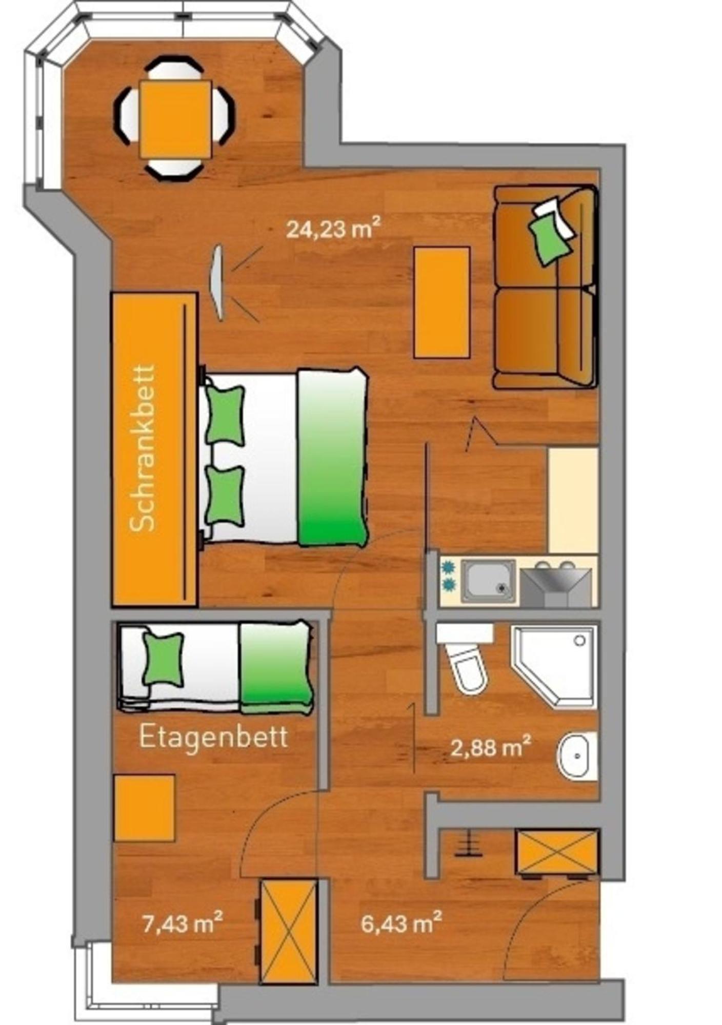 Apartamento Ancora Marina Haus 1 Nr 01, Typ 1 Neustadt in Holstein Exterior foto